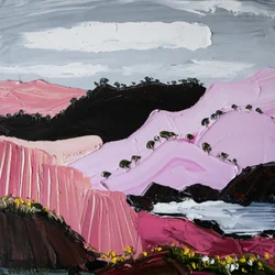 Pink Mountain Coast
