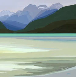 Mountain Lake Reflections