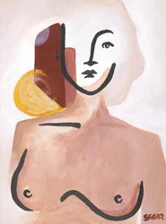 Serene Abstract Woman