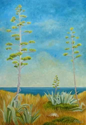 Agave By The Ocean
