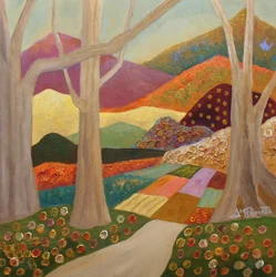 Colorful Field Path
