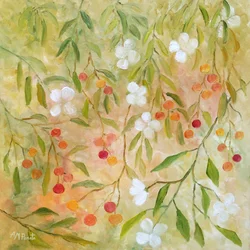 Flowering Berry Branches