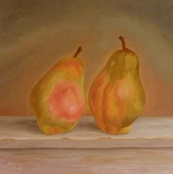 Golden Green Pears