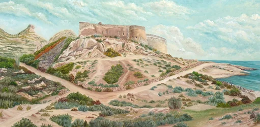 Mediterranean Castle Path