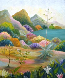 Vibrant Desert Landscape