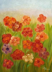 Vibrant Floral Field