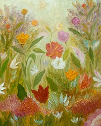 Vibrant Flower Garden