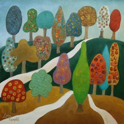 Whimsical Forest Path