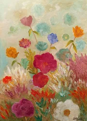 Whimsical Garden Flowers
