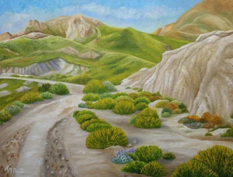 Winding Desert Path