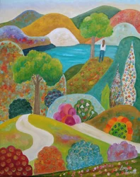 Winding Path to the Lake