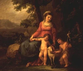 The Virgin Mary with the Christ Child and St. John the Baptist
