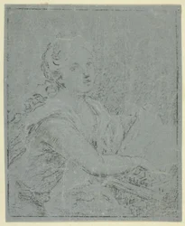 Woman at Spinet