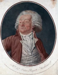 Portrait of the Author Gabriel de Riqueti, Count of Mirabeau (1749-1791)