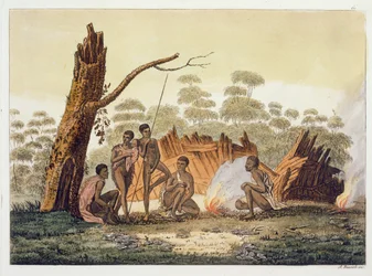 Inhabitants of Loro, New Holland, plate 60 from 
