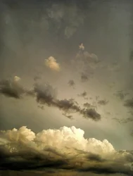 Dramatic Golden Cloudscape