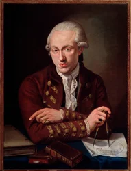 Portrait of Thomas Christian Walther, Danish Composer