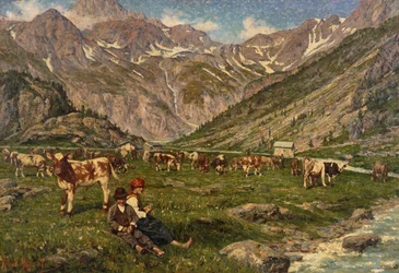 Tending the Cows