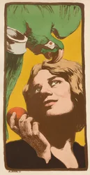 La Femme au Perroquet, 1898.
