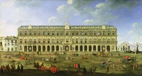 View of the Palace of Naples