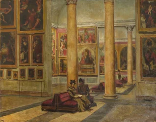 Interior of Pinacoteca di Brera