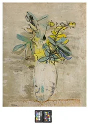 Branches with Flowers in a Vase