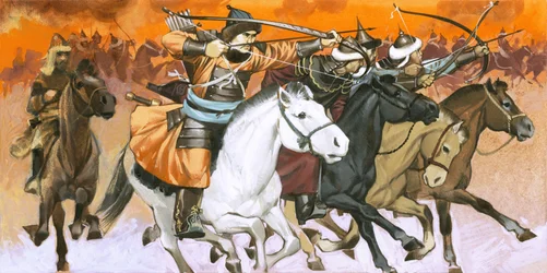 Mongol Horsemen