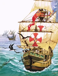 Sailors on Christopher Columbus