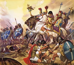 The Emperor Constantine in Battle