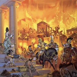 Unidentified Roman attack