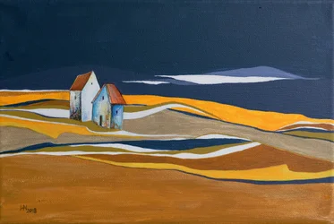 Two Houses Rolling Hills