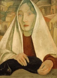 Woman with Cat