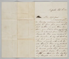 Letter to John Copeland from His Wife Ann, February 18, 1861