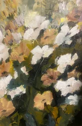 Painterly Garden Flowers