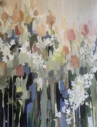 Pastel Garden Blooms