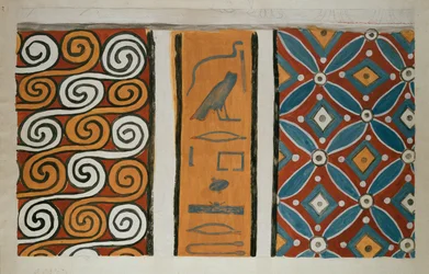 Copy of Wall Painting from Private Tomb 82 of Amenemhet, Thebes I, 1, 163-167