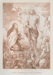 St Theresa Pleading for Souls in Purgatory