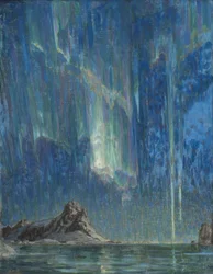 Northern Lights. Study from North Norway