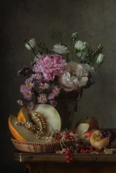 Classic Flowers And Fruit