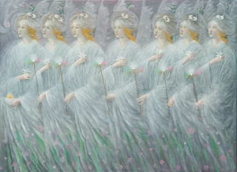 The Revelations of Spring (diptych), right panel