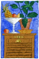 Still life with pineapple, 2010