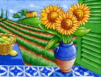 Sunflowers in Provence