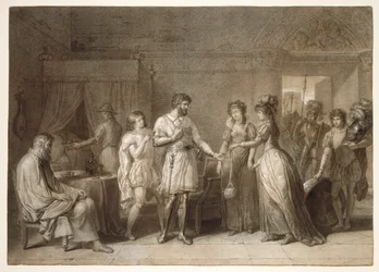 Bayard Refusing the Presents of His Hostess, in Brescia