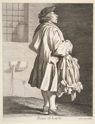 Rabbit Pelt Peddler, 1737