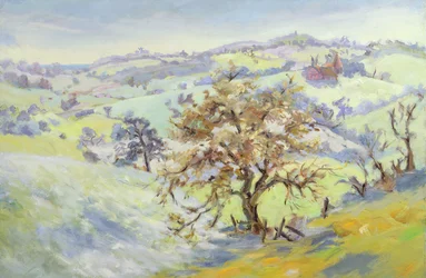 From Udimore Towards Peasmarch, Sussex, in Winter