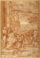 The return of the Prodigal Son, after Annibale Carracci