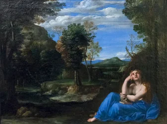 Landscape with penitent Magdalen