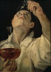 Portrait of a Man Drinking, c.1581-4