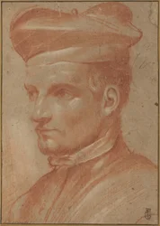 Portrait of an Ecclesiastic Wearing a Biretta