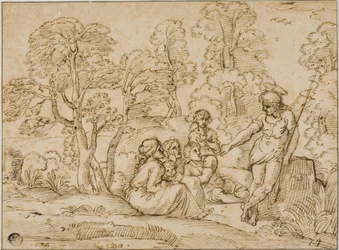 Saint John the Baptist Preaching